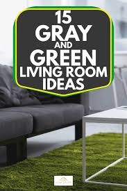 15 gray and green living room ideas