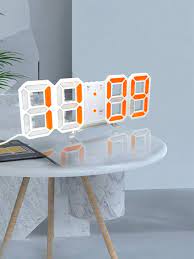 1pc Creative 3d Digital Alarm Clock