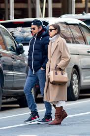 Don't tag the haters please! Bradley Cooper And Irina Shayk Bundle Up For Lunch In New York City People Com