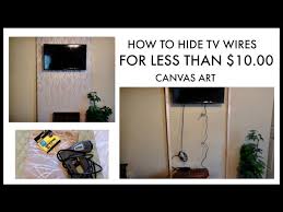 Hide Tv Wires For Less Than 10