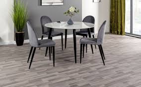 Not sure which dining table to get for your space? Milano Dining Table 4 Chairs