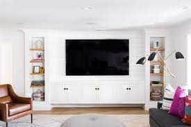 Diy Shiplapped Built In Tv Wall Reveal