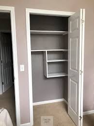 But having an organized closet with room for everything makes. How To Build Easy Small Closet Shelves In A Weekend Diy Closet Shelving Idea The Diy Nuts