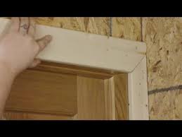 carpentry joints scribing architrave