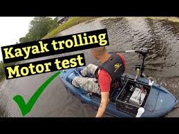 diy 30 kayak trolling motor mount part