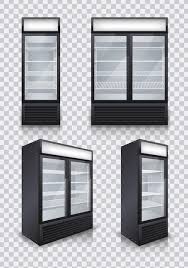 Commercial Glass Door Drink Fridges On