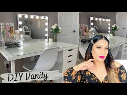diy affordable makeup vanity