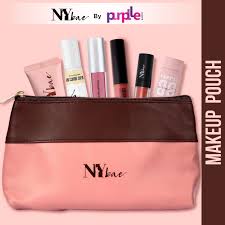 ny bae twin hues makeup pouch rosewood 01
