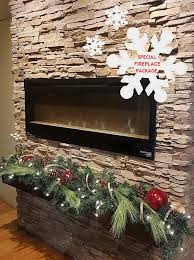 Stacked Stone Electric Fireplace In Gta