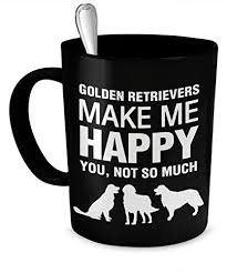 golden retriever coffee mug golden