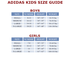 Kid Size Chart Shoes Adidas Kids