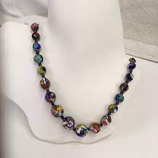 Murano Glass Bead Necklace 24