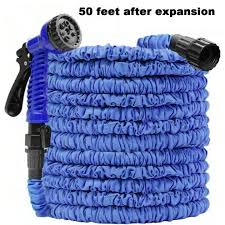 50ft expandable garden hose water pipe