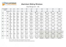 Window Sizes Window Standard Sizes
