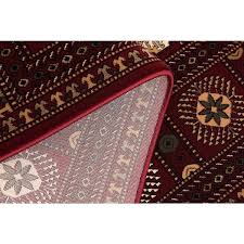 rug branch majestic red 2 ft 8 in x 8