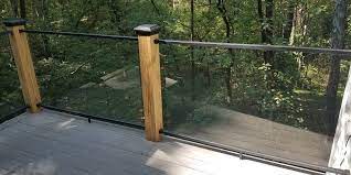 Clean Maintain Outdoor Glass Railing