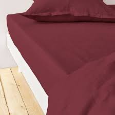 washed linen plain fitted sheet la