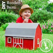 diy toy wooden barn