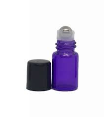 2ml Purple Glass Roller Bottles