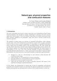 pdf natural gas physical properties