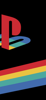 playstation wallpaper 4k retro logo