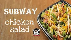 subway en salad gaining t