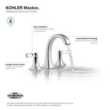 kohler maxton polished chrome 2 handle
