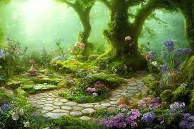 Rendering Enchanting Fairy Garden