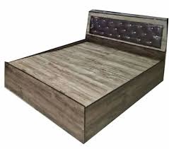 Engineered Wood Foam Back Headboard Bed