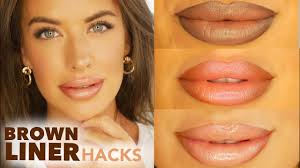 who loves brown lip liner make up