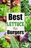 Which lettuce is used in burgers?