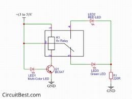 This ic is very common and easy to obtain from any electronic components shop. Led Flasher Circuit With Relay Circuitbest