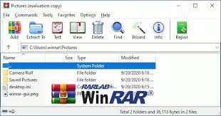 open rar files with winrar archiver