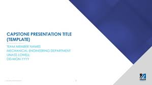 Students can use a maximum of 12 slides for their capstone presentation. Capstone Presentation Title Template Ppt Download