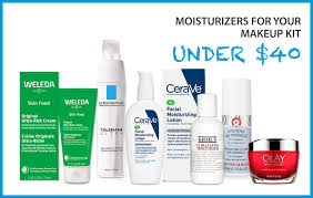 budget moisturizers for your makeup kit