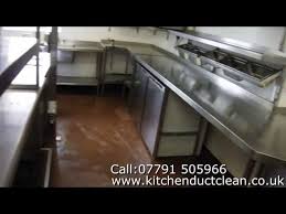 kitchen equipment cleaning
