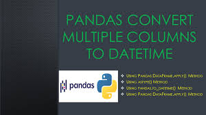 pandas convert multiple columns to