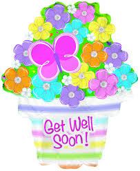Get the man some flowers. 22 Get Well Soon Flowers Balloon Bargain Balloons Mylar Balloons And Foil Balloons