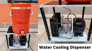compressor homemade water dispenser