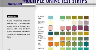 Siemens Multistix 10 Sg Reagent Strips Color Chart Www