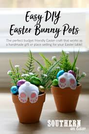Shop easter craft ideas and easy easter crafts for kids and adults. Southern In Law How To Make Your Own Curious Easter Bunny Pots An Easy Diy Easter Craft