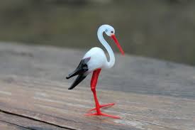 Stork Bird Sculpture Art