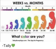 Weeks Vs Months September 2017 Babycenter Canada