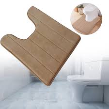 Anti Slip U Shaped Memory Foam Toilet