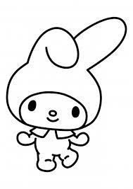 My melody coloring pages book sketch coloring page. My Melody Coloring Pages Hello Kitty Coloring Pages Colorings Cc