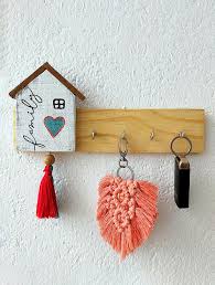 Buy Hand Painted Wooden Key Holder