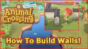 how to build walls crossing