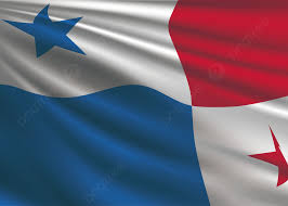 panama flag background blue panama