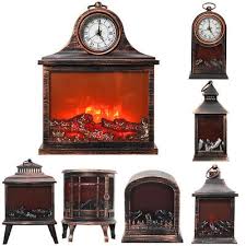 Led Fireplace Log Fire Effect Lantern