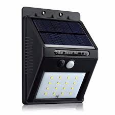 Us 13 76 49 Off Tamproad 16 Leds Solar Night Light Waterproof Lamp Outdoor Garden Path Security Motion Sensor Wall Wireless Street Stairs Light In
